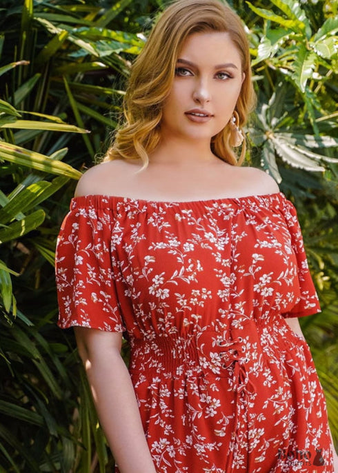 Plus Size Jumpsuit Boho Mini Dress Jayla